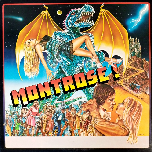 виниловая пластинка Warner Bros. Presents Montrose! // Вкладка с разворотом в комплекте!
