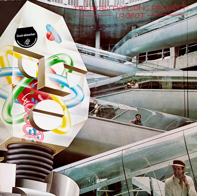 виниловая пластинка I Robot // Сохранность обложки на четыре с минусом!