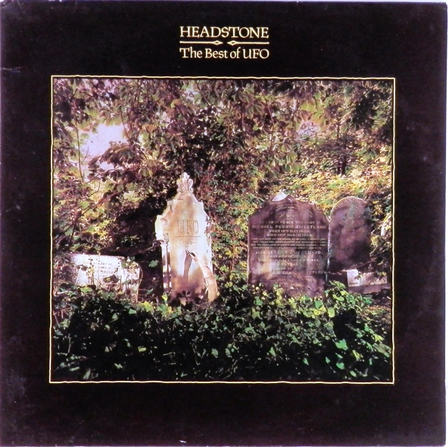 виниловая пластинка Headstone: The Best of UFO (2 LP) (обложка на четыре с минусом)
