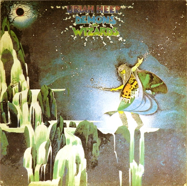 виниловая пластинка Demons and Wizards (звук приближен к отличному!)