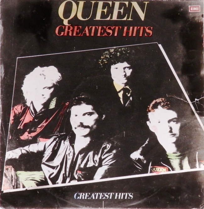 виниловая пластинка The Best of Queen (обложка-самиздат!)