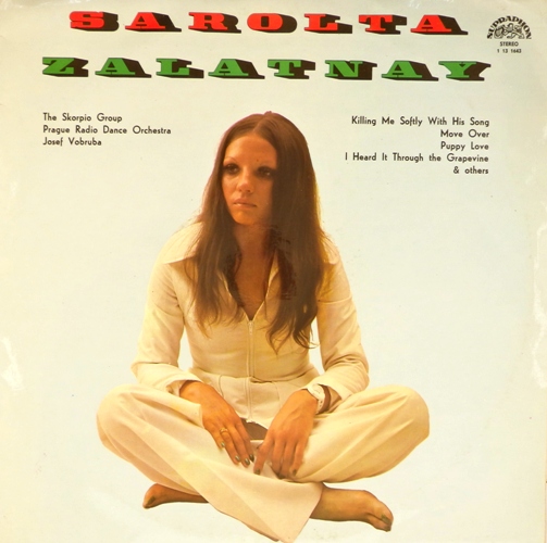 виниловая пластинка Шаролта Залатнаи (Венгрия)