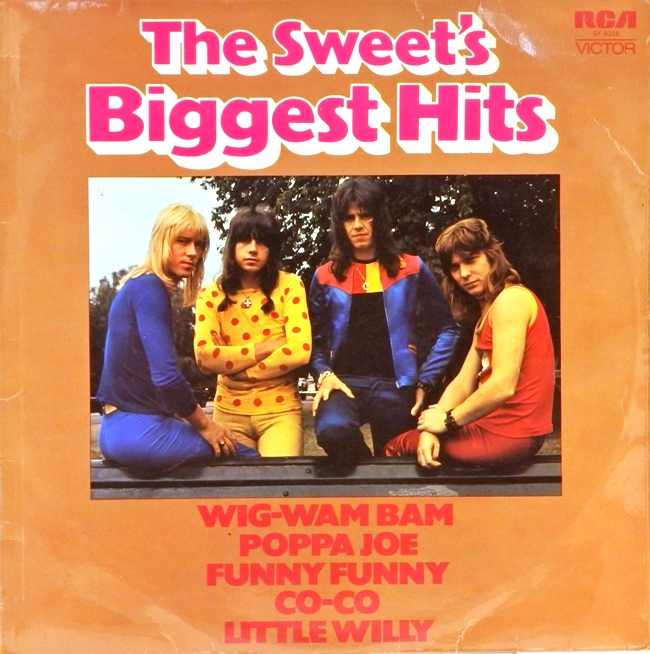 виниловая пластинка The Sweet's Biggest Hits (звук ближе к хорошему)