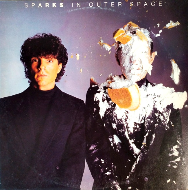 виниловая пластинка Sparks in Outer Space // Обложка на четыре с минусом!