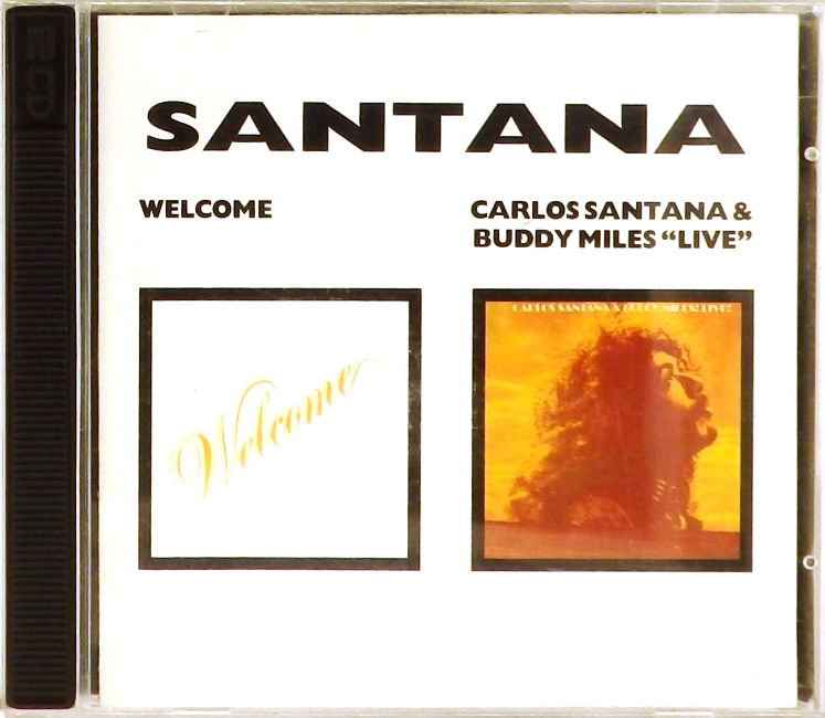 cd-диск Welcome / Carlos Santana & Buddy Miles "Live" (2 CD) *