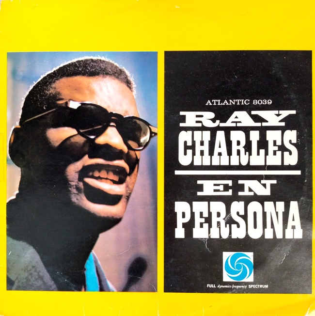 виниловая пластинка Ray Charles en persona (Очень редкое издание!)