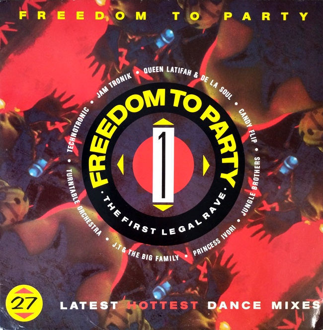 виниловая пластинка Freedom to Party 1. The First Legal Rave. 27 Latest Hottest Dance Mixes (2 LP) // Издание представлено на сайте впервые! Впечатляющий список участников сборника!*