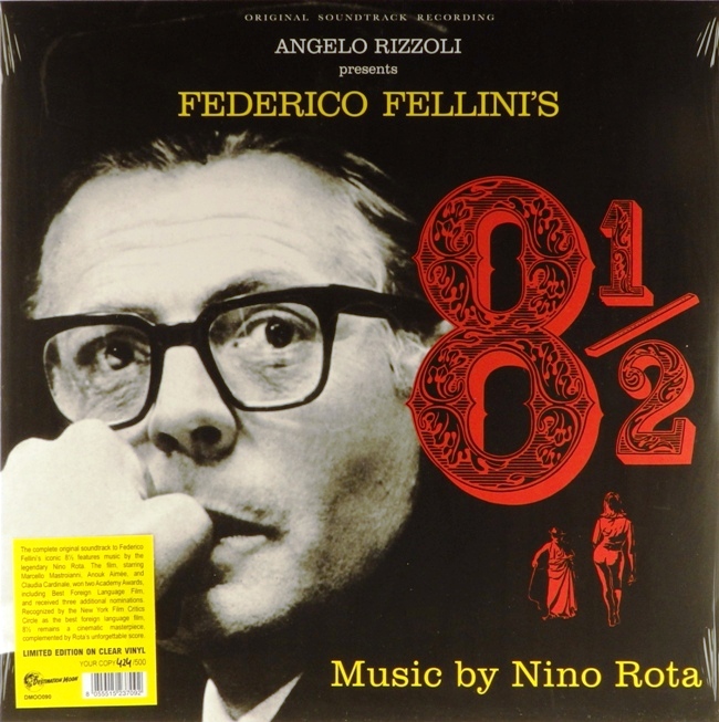 виниловая пластинка Federico Fellini's 8½ (clear vinyl)
