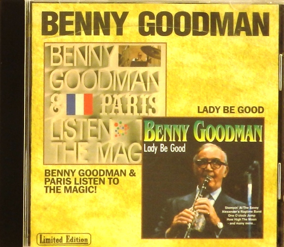 cd-диск Benny Goodman & Paris - Listen to the Magic / Lady Be Good (CD)
