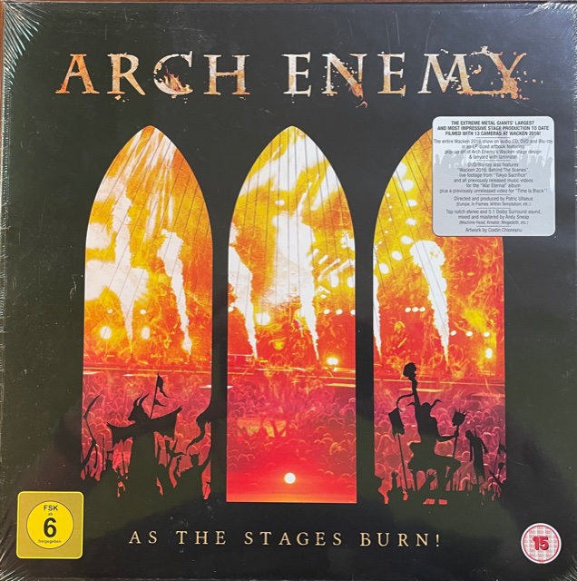 компакт-диск As The Stages Burn! (CD, DVD, DVD-Video)