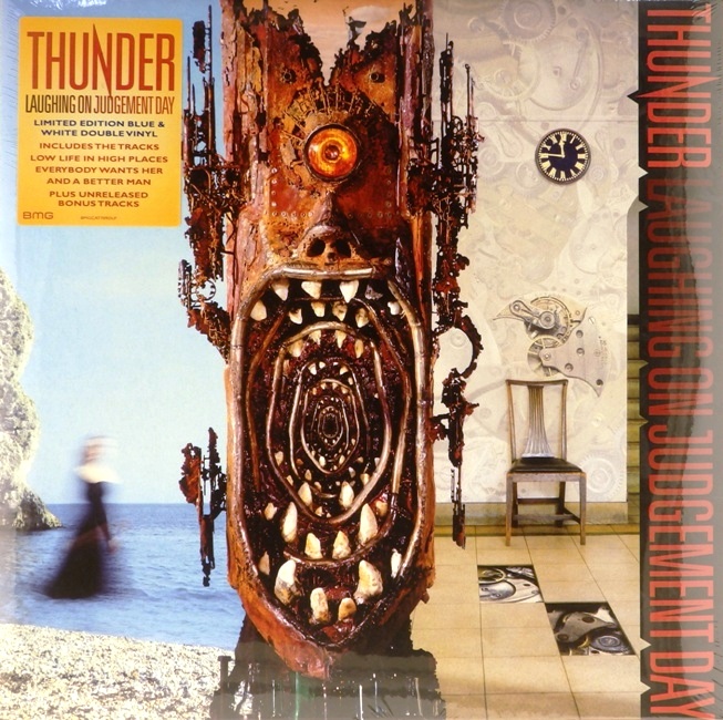 виниловая пластинка Laughing on Judgement Day (2 LP, blue & white vinyl)