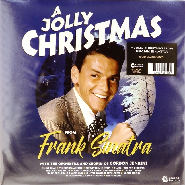 виниловая пластинка A Jolly Christmas from Frank Sinatra (идея для подарка на Новый год и Рождество!)