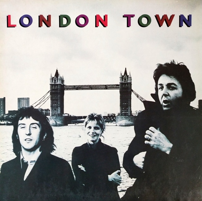 виниловая пластинка London Town (Качество звука близко к отличному!)