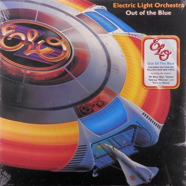 виниловая пластинка Out of the Blue (2 LP, yellow and red vinyl)
