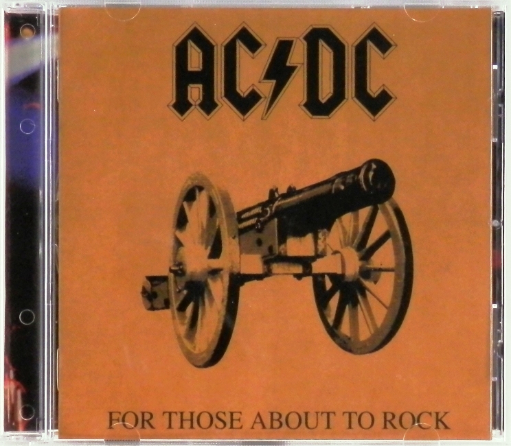 cd-диск For Those About to Rock (We Salute You) (CD, booklet)