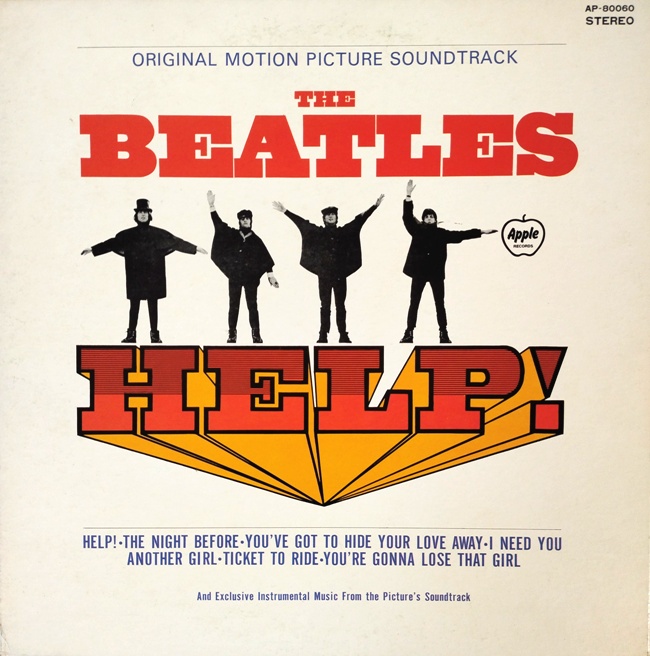 виниловая пластинка Help! Original Motion Picture Soundtrack // Отличный звук! Вкладка с разворотом – в комплекте!