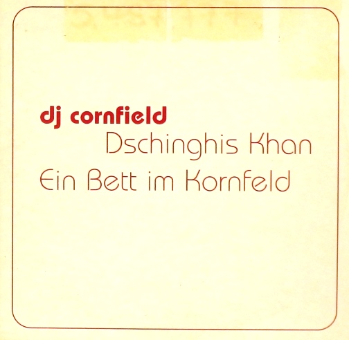 cd-диск Dschinghis Khan / Ein Bett im Kornfeld (MAXI-CD)