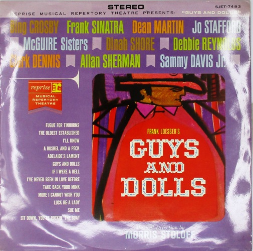 виниловая пластинка Reprise Musical Repertory Theatre Presents: Guys And Dolls