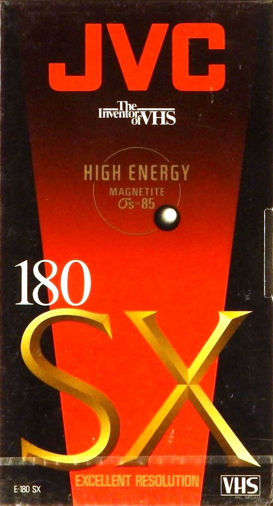 видеокассета JVC E-180 SX (VHS)