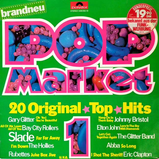 виниловая пластинка Pop Market 1*