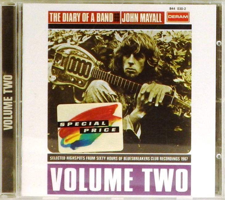 cd-диск The Diary of a Band - Volume Two (CD, booklet)