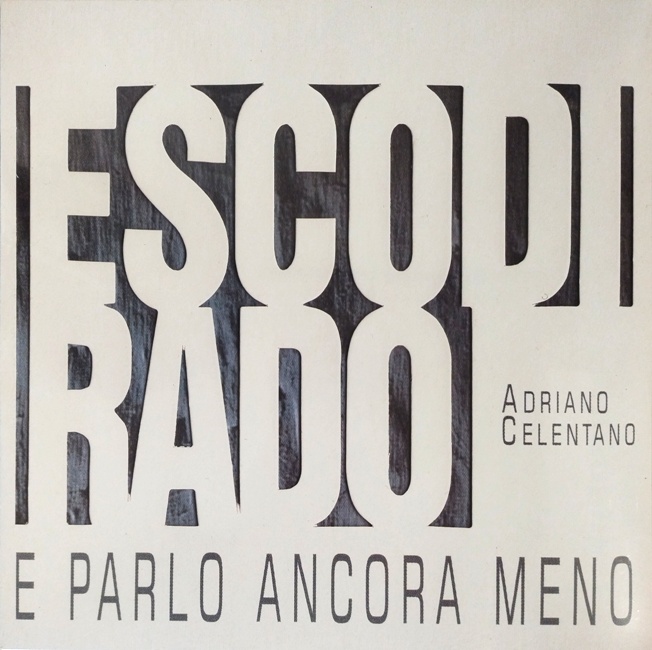виниловая пластинка Esco di rado e parlo ancora meno