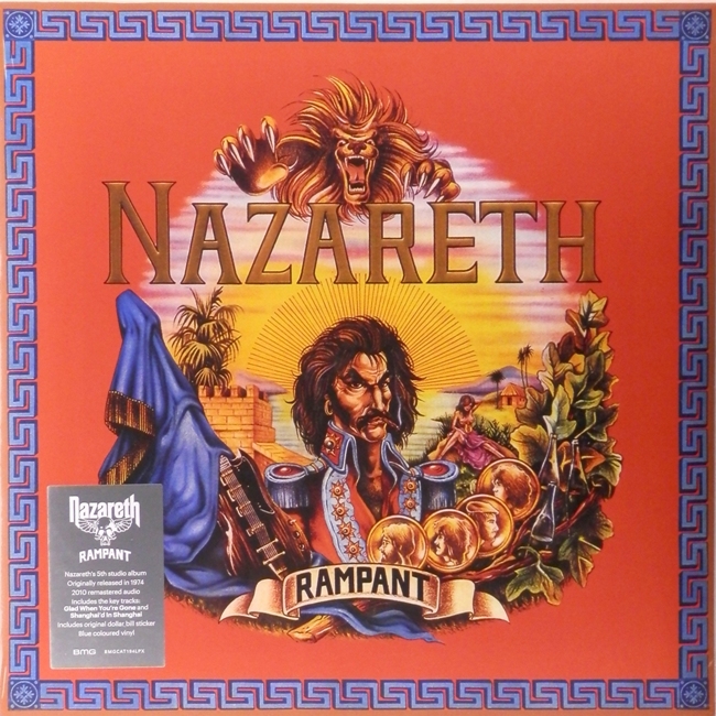 виниловая пластинка Rampant (blue coloured vinyl)