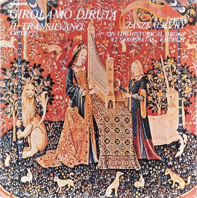 виниловая пластинка Girolamo Diruta. Il Transilvano. Excerpts // Впервые на сайте! Очень редкое издание!