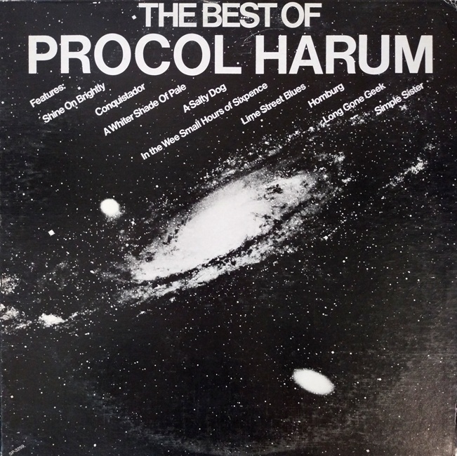 виниловая пластинка The Best of Procol Harum // Сохранность обложки на четыре с минусом!